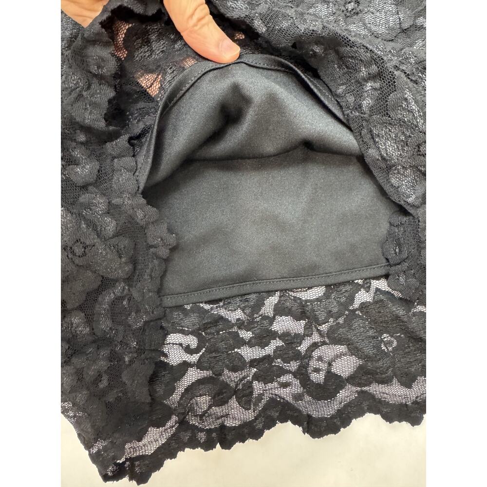 Black Lace Whimsigoth Gothic Dress Witchy Bodycon Vamp Arden B Party Women Small - Picture 6 of 7